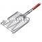 High Quality New Chrome Plated Non-stick BBQ Wire Mesh Triple Fish Grill Basket