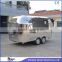 JX-BT400 big size shining mobile food trailer for sale