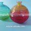 500ml eco-friendly colorful decorative glass water container bottle