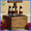 folk art polished wood beer crates with factory price