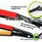 Electric professional salon LCD ceramic coated flat iron and curling hair straightener