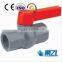 China Factory cheap BS standard thread pvc octagonal ball valve