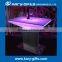 Illuminated cafe furniture beauty table led