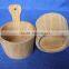 Small wood buckets antique wood bucket wooden bucket for art