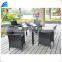 5 Piece Outdoor Wicker Patio Dining Set