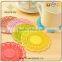 Wholesale felt cute silica gel cup mat