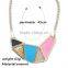 2015 handmade new design women fashion alloy jewelry necklace