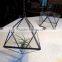 Hanging Glass Terrarium with chain hanger