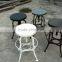 Swivel metal toledo bar stool