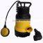 Plastic sewage pump for dirty water