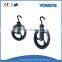 Best Seller 75mm-300mm Black Wire Rope Pulley Block
