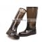 new design customized special transparent jelly translucent EVA upper PVC vamp top quality hand made wellington rain boot