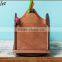 beauty wooden material computer office wooden pen holder