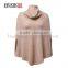 Loose Turtle Neck Wool Poncho Women Knit Sweater Wholesale