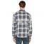 OEM wholesale cheap flannel warm plaid style mens heavy cotton shirts