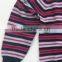 2016 Fashion Design 100% Pure Cashmere Knitted Stripe Baby Sweater