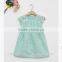Pink Stripes Baby Clothes Wholesale Boutique Flutter Sleeve Girl Casual Dress