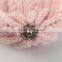 Myfur Fuzzy Big Raccoon Fur Bobble Cable Knit Hat Wholesale Girls Beanie