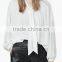 Runwaylover EY2356B Hot Sale 2017 Ladies Elegant Stand Collar Loose Blouse