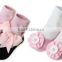 18 designs are in stocked, socks ; 3D carton socks for lovely baby , Newborn Baby Kids Girl Anti-slip Lace Floral Socks