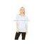Bella+Canvas Women's Flowy Draped Sleeve Dolman Tee - slightly fitted at bottom. open dolman sleeve and comes with your logo