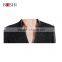 Custom Gery Fashion Blazer Of Ladies Two Button Mandarin Collar Suit