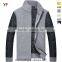Latest Design European Style Man Cardigan Sweater Wholesale China Supplier