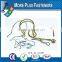 Made in Taiwan Custom Made Metal Small Zinc and Brass Wire Forms