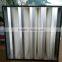 Industrial Filter Mini Pleated Media Mutiple H11 V-bank Hepa Filter