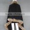Europen popular ladies raccoon fur trim cape/shawl multiple use