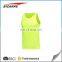 Cool 100% polyester breathable running singlet men