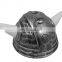 Kids plastic viking helmet with horns