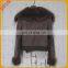 Wonderful Lady Jacket 100%Real Sheepskin Fur Jacket In Winter High Quality Sheepskin