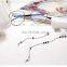 Handmade Glasses Chains Retro Eyeglasses Roses Customized Glasses Anti - skid chains