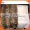 Real Fur Blanket for bed / sofa, rabbit fur