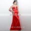 EM8013B floor length classical wedding dress red formal dress