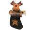 34CM Medium 3D Personalized Craft Cute Decoration and Gift Bag Christmas Stockings - Reindeer