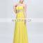 Grace Karin Strapless Sweetheart Long Chiffon Cheap Yellow Prom Dress Patterns CL6002