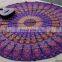 Indian Blue Mandala Wall Hanging Round Tapestry Throw Boho Bohemian Beach Throw