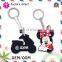 Wholesale cheap pvc keychain 3d custom shaped keychain promotional gift keychains