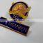 Iron casting shiny brass plating badge custom membership badge