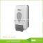 White plastic wall mounted refillable bottle hand sanitizer dispensers