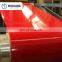 prepainted steel coil red building material ppgi