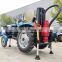 Portable rock hammer drilling rig tractor deep hole water well drilling machine