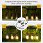 silicone luces navidad led serial lights christmas patio string