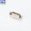 D-SUB DP 15Pin connector Male two row welded plate riveting harpoon 6.0 The lock10.0 screw