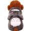 Cute Pet dog Cat gray galesaur coral fleece Clothes cosplay totora four feet Hoodie