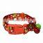 2019 Christmas Pet Products New Red and Green Bells Collar Dog Collar Pet Collar