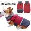 2020 best selling pet autumn and winter big hairy collar double face waterproof clothes