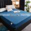 Microfiber 100% Polyester Waterproof Mattress Protector Multi Solid Color Quilted Style